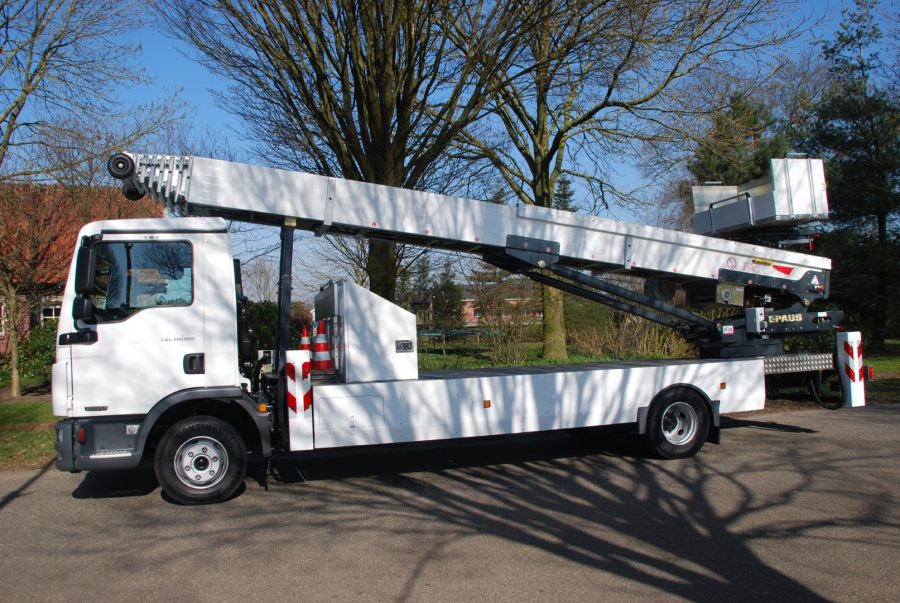 Verhuislift op truck